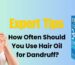 Expert Tips How Often Should You Use Hair Oil for Dandruff